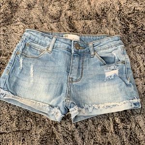 Girls Tilly’s shorts.